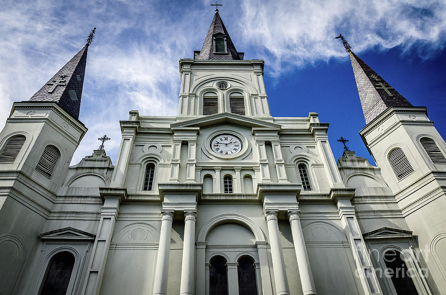 St.Louis Cathedral - New Orleans Photograph by Kathleen K Parker
