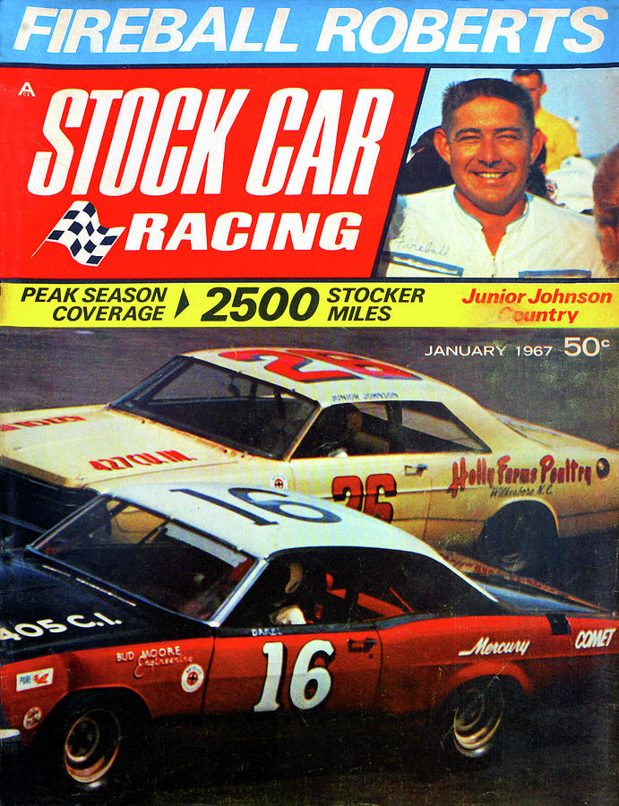 Stock Car Racing 1967 Photograph by David Lee Thompson