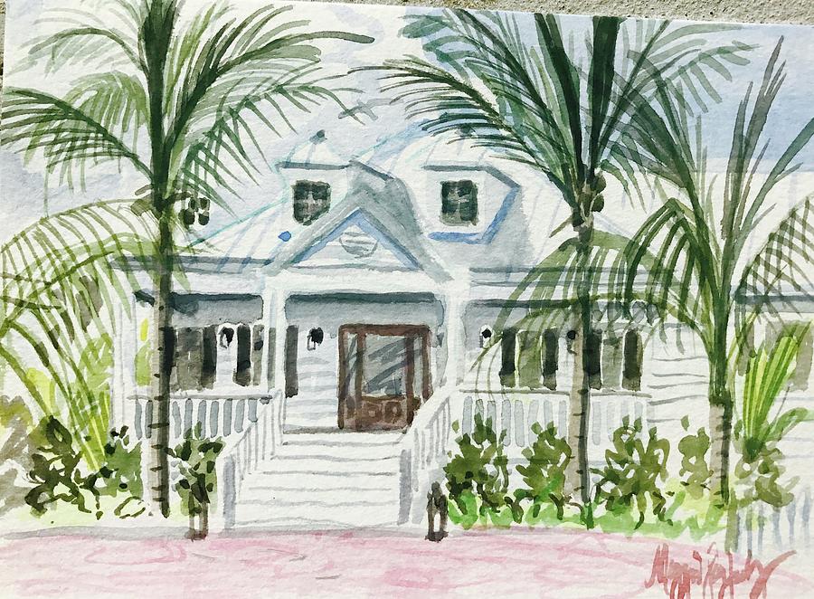 Stock Island, Florida Keys Painting by Maggii Sarfaty