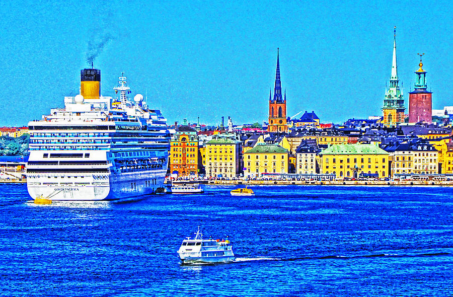 Stockholm Cruise Photograph by Dennis Cox