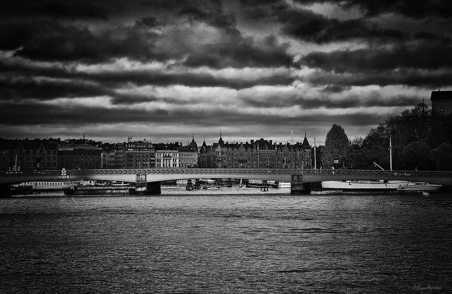 Landscape Photograph - Stockholm in Black and White by Ramon Martinez
