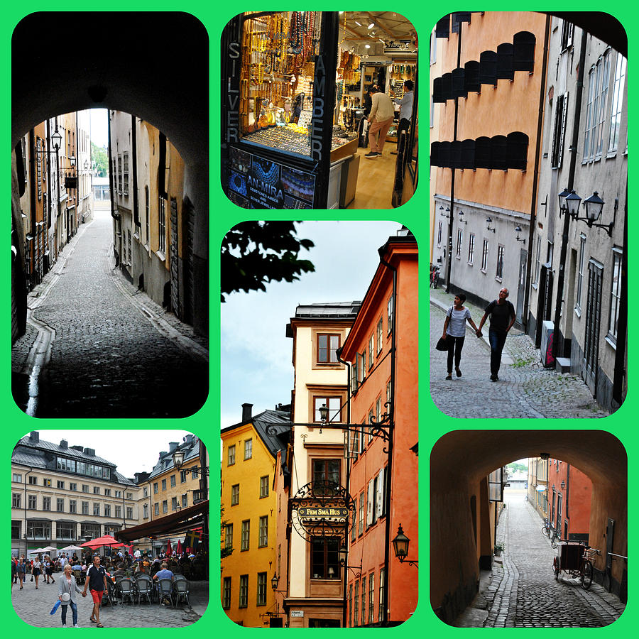 Stockholm Old Town Photograph by Jacqueline M Lewis