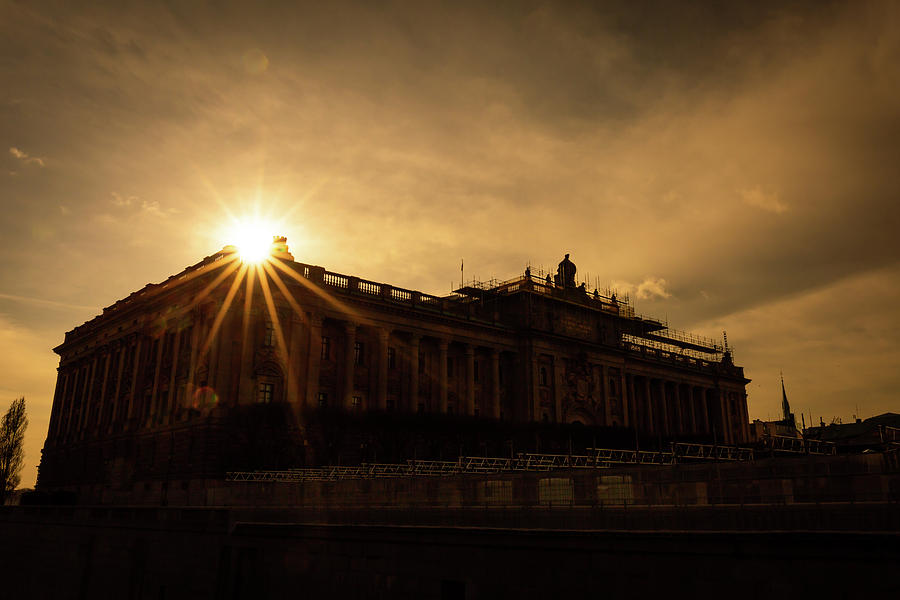 Queen Photograph - Stockholm Royal Palace by Sam Garcia