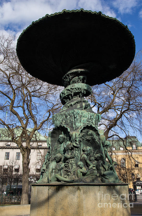 Stockholm Statue Photograph by Suzanne Luft