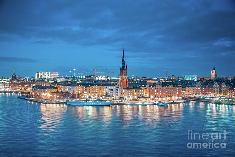 Stockholm Twilight Magic Photograph by JR Photography