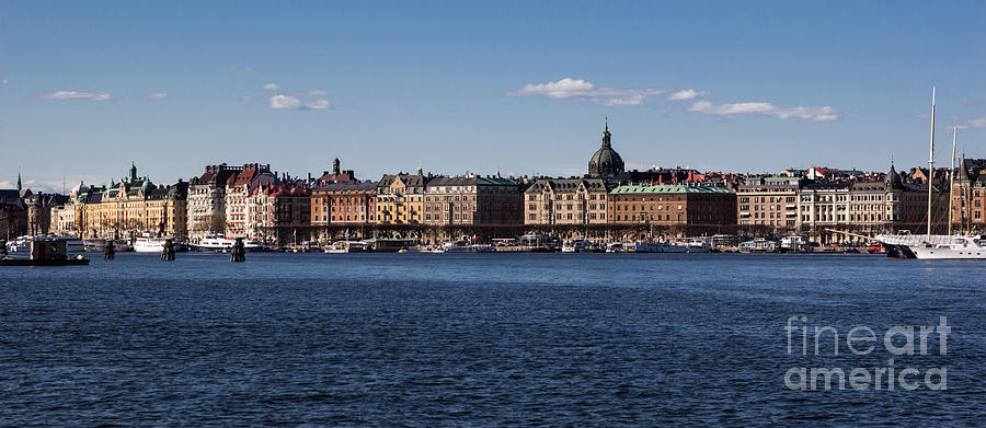 Stockholm Waterscape Photograph by Suzanne Luft