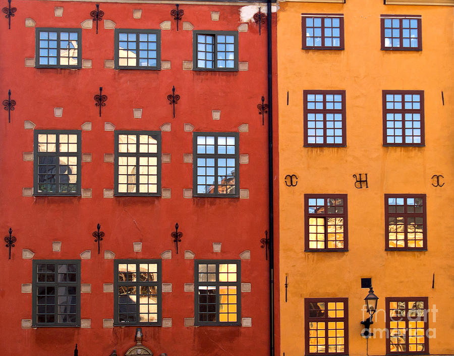 Stockholm Windows Photograph by Anastasy Yarmolovich