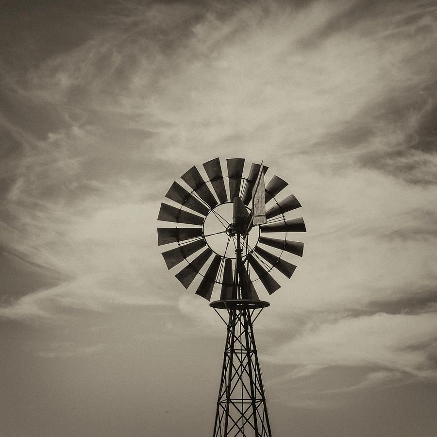Stockmens Windmill Photograph by Jurgen Lorenzen