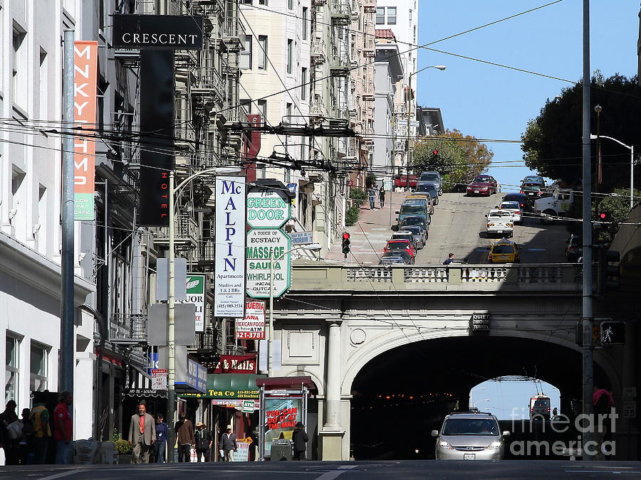 Stockton Street Tunnel San Francisco California 7d7355 Photograph