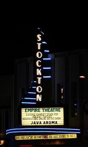 Stockton Theatre Photograph by Suzanne Lorenz