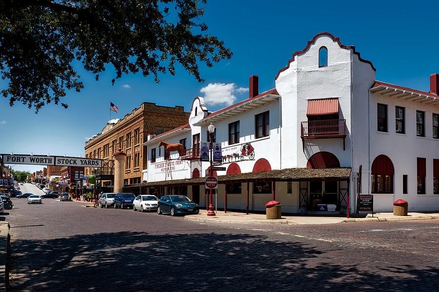 Stockyards District of Fort Worth Photograph by Mountain Dreams