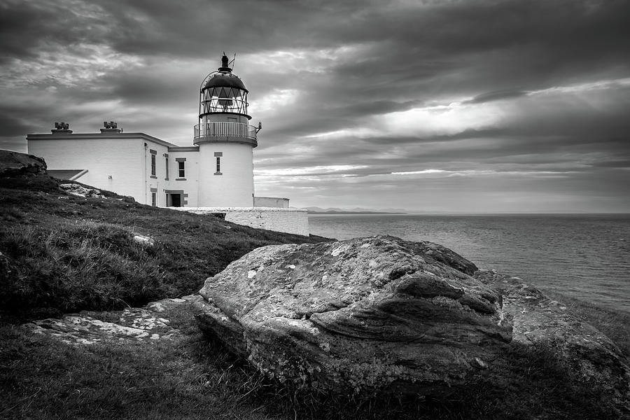 Stoer Head Lighthouse Photograph by Nigel Wooding | Fine Art America