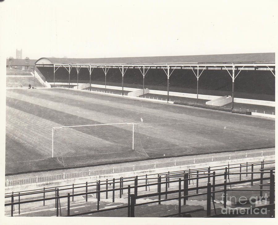 Stoke City - Victoria Ground - 2 - September 1968 - BW Photograph by ...