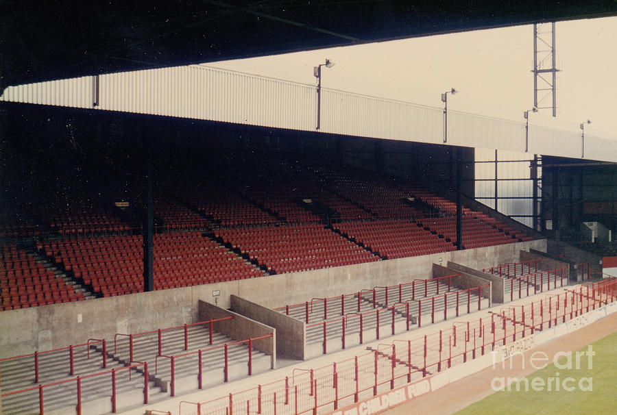Stoke City - Victoria Ground - Stoke End 2 - 1970s Photograph by Legendary Football Grounds
