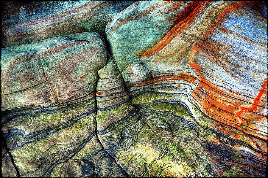 Stone abstract VII Photograph by Andrei SKY
