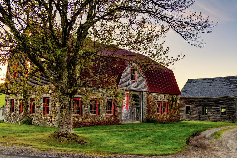Stone Barn Farm Photograph By Jeremie Doucette