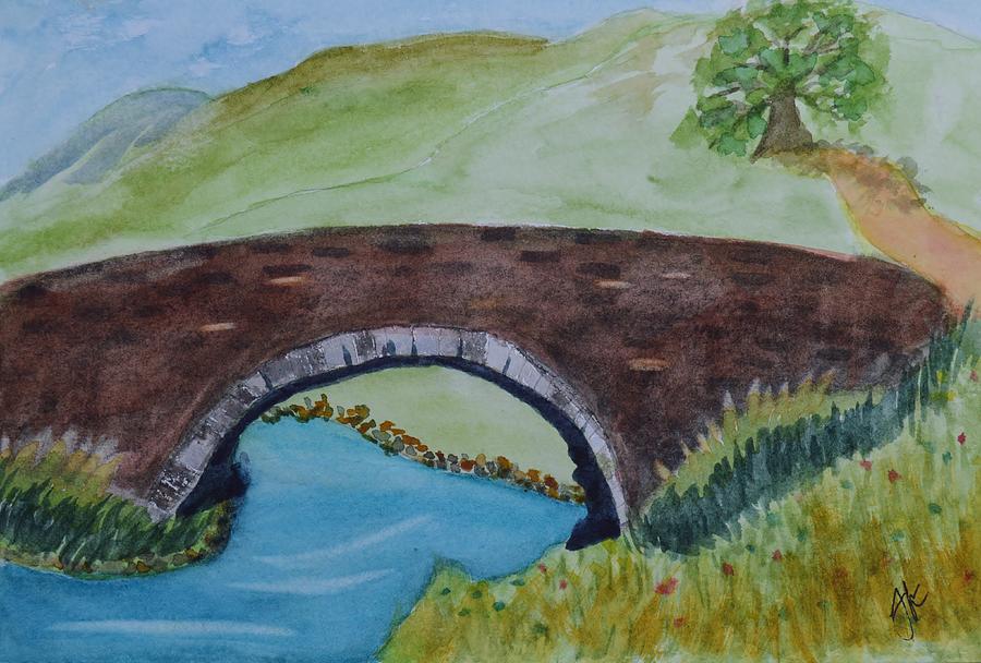 Stone Bridge Painting by Jacob Kimmig