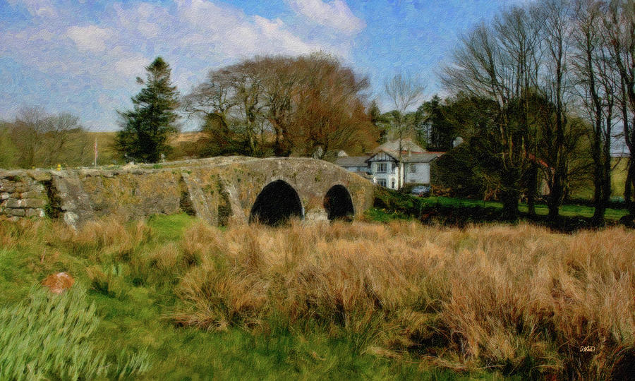 Stone Bridge - P4A16011 Painting by Dean Wittle