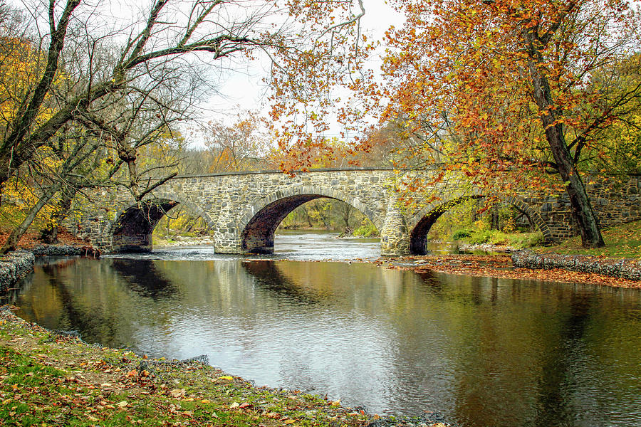 Stone Bridge Photograph by Sharon Horn - Fine Art America