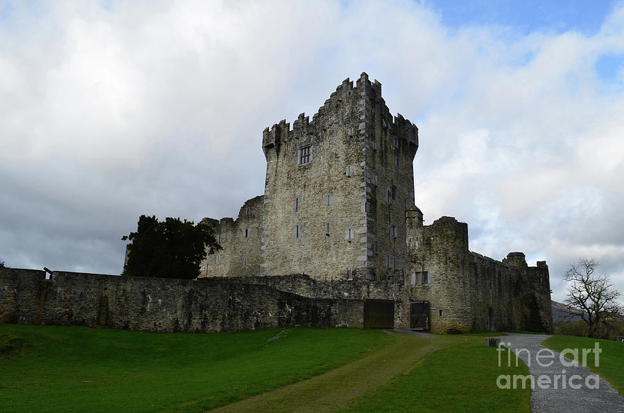 Stone Castle in Killarney National Park Known as Ross Castle Photograph by DejaVu Designs
