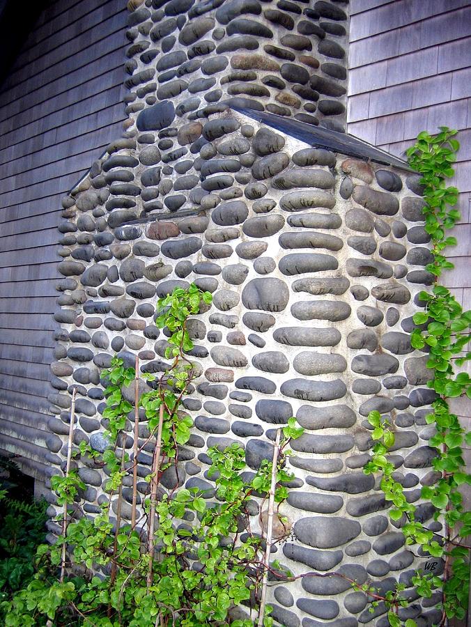 Stone Chimney Photograph by Will Borden