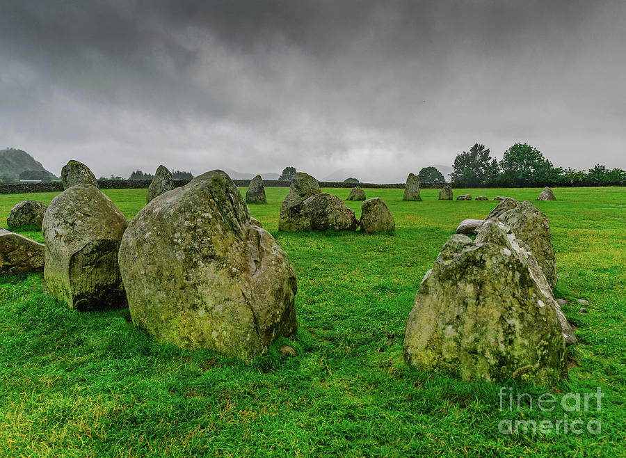 Stone Circle Photograph by Elvis Vaughn