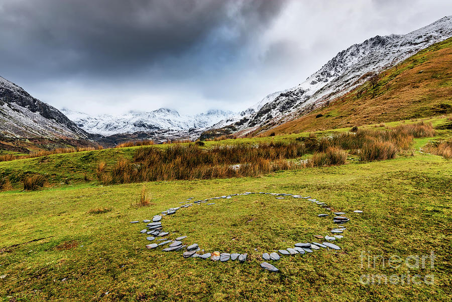 Stone Circle Snowdonia Photograph by Adrian Evans