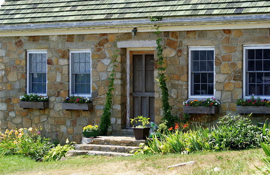 Stone Cottage Photograph by Lois Lepisto