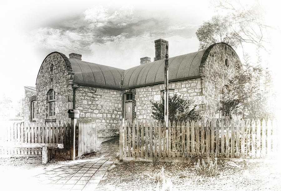 Cottage Photograph - Stone Cottage by Wayne Sherriff