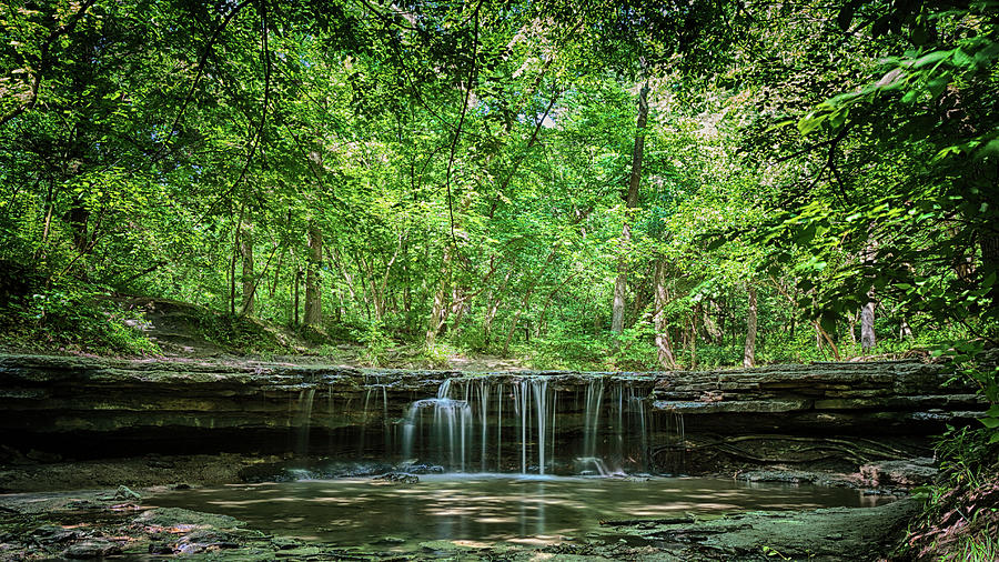 Stone Creek Falls Photograph by Susan Rissi Tregoning