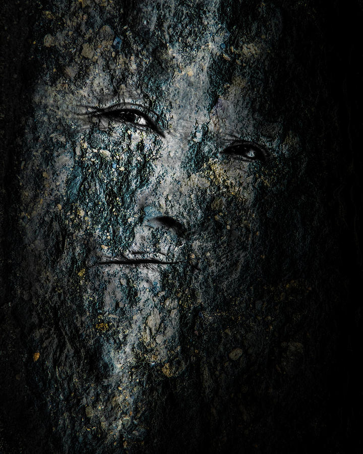 Stone Faced Photograph by Michael Arend