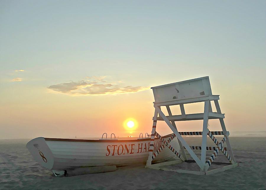 Stone Harbor Sunrise Photograph by Dark Whimsy