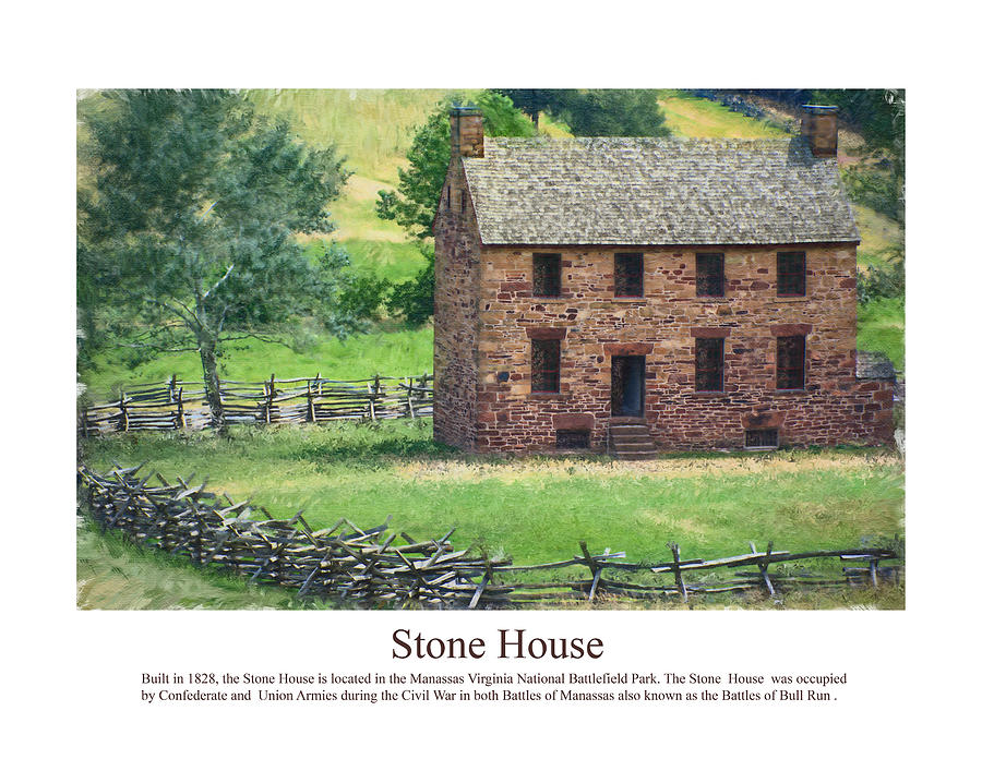 Stone House Photograph by Don Lovett