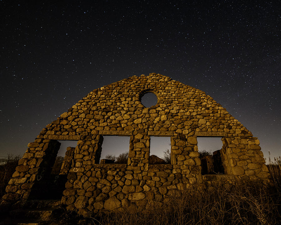 Stone House Stars Photograph by Bryan Bzdula