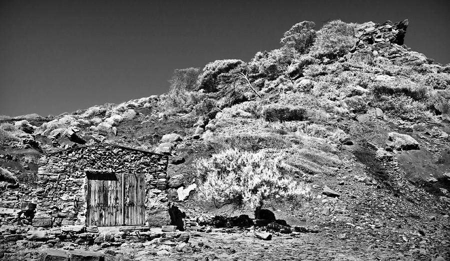 Stone Hut In Black And White Photograph by Pedro Cardona Llambias