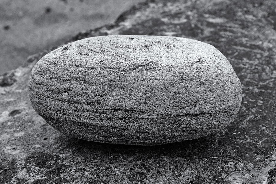 Stone Monochrome Photograph by Jeff Townsend