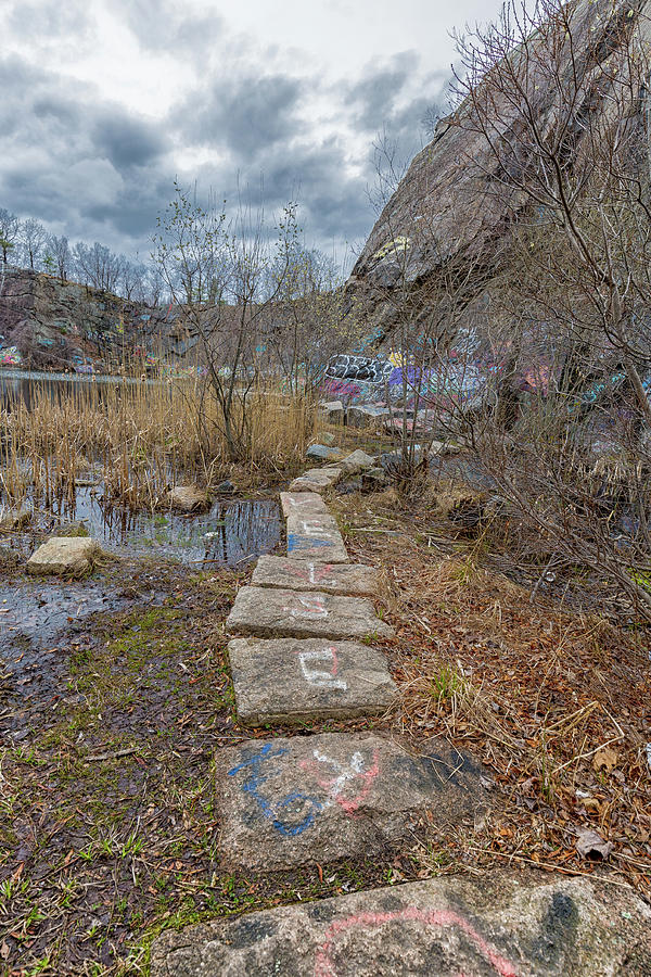 Stone Path through the Quarries Photograph by Brian MacLean