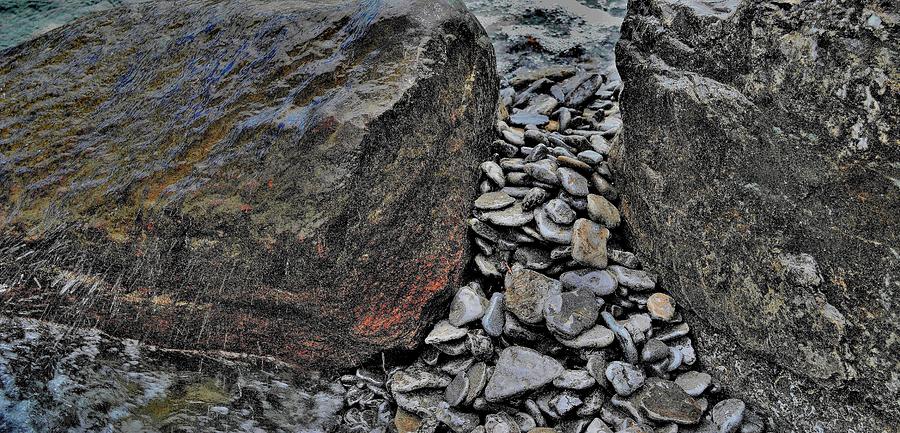 Stone-Spill CLR Photograph by Jeremy Hall