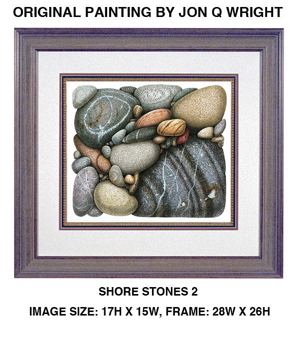 Stone Study Painting by JQ Licensing