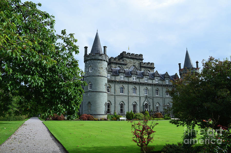 Stone Turrets and Towers at Inveraray Castle Photograph by DejaVu Designs