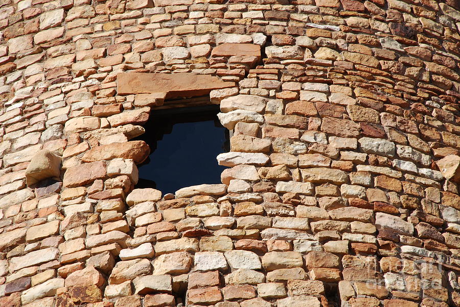 Stone Window Photograph by Jim Goodman