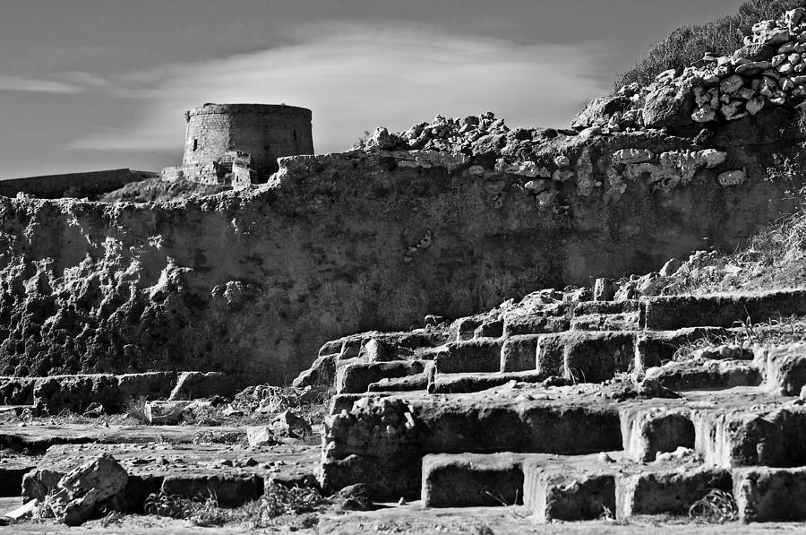 Torre den Pejat in Menorca - Stoned land Photograph by Pedro Cardona Llambias