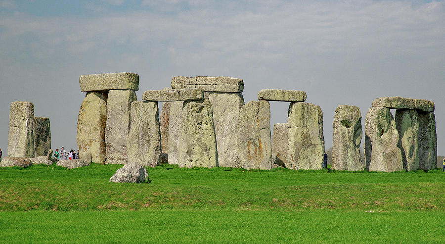 Stonehenge Burial Site  Photograph by Allan Levin