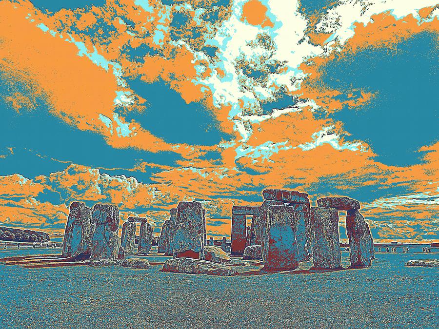 Stonehenge Painting by Celestial Images