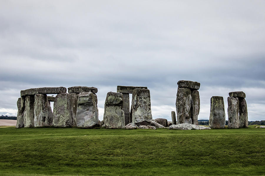 Stonehenge in Color Photograph by Tim Childers