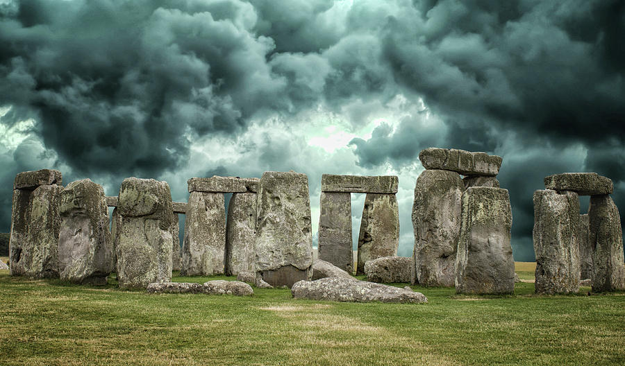 Prehistoric Photograph - Stonehenge Storms by Martin Newman