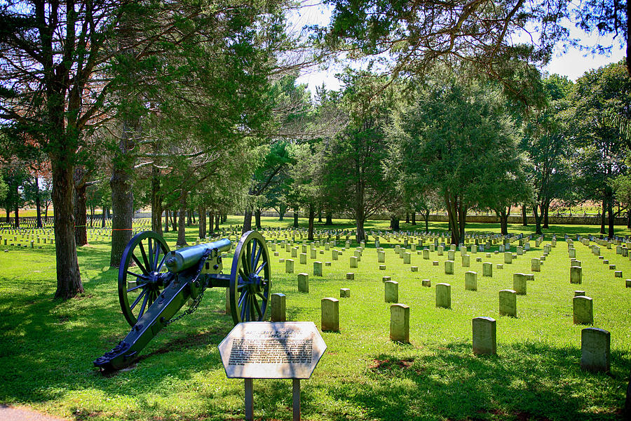 Stones River National Battlefield cemetery, Murfreesboro, TN, USA Photograph by Chris Smith
