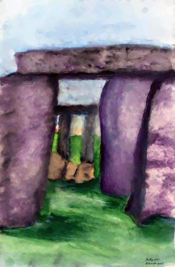 Stones Painting by Shelley Bain