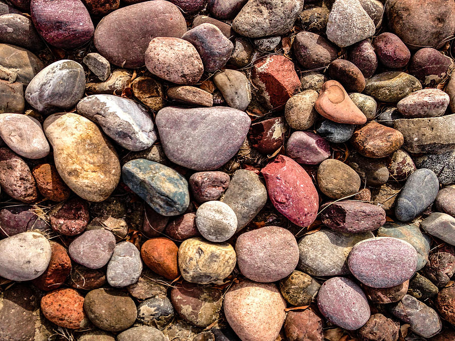 Stones Photograph by Stan  Magnan