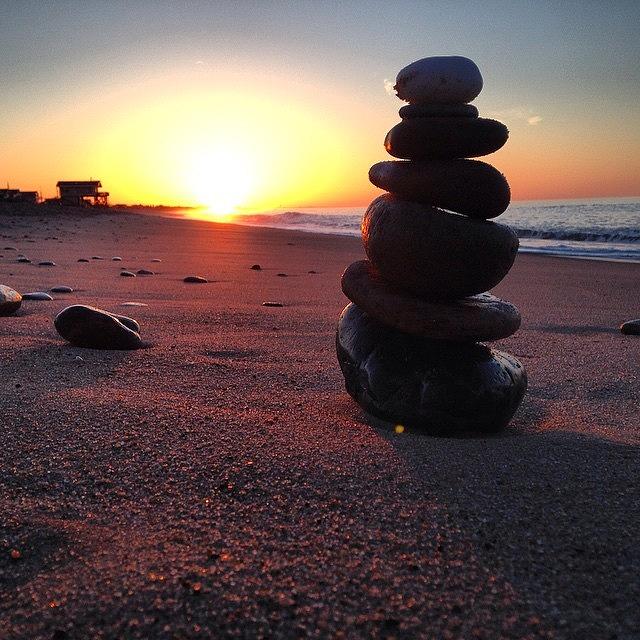 Spring Photograph - Stones Standing Tall To Welcome The Sun by John Repoza